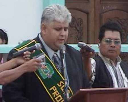 discurso del Subprefecto Agustin Vargas