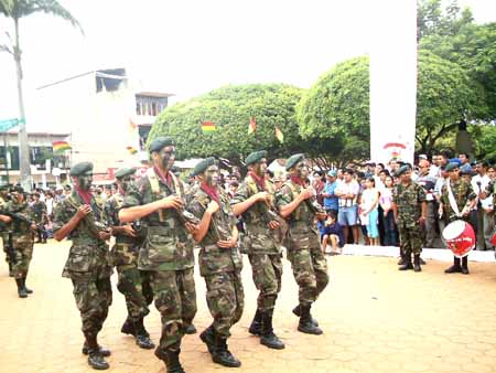 guerreros Boinas verdes