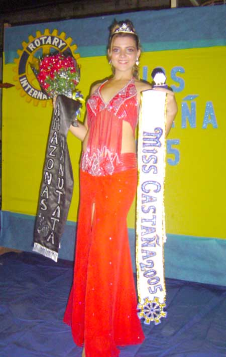 Miss Castaña Bolivia Daniela Quiroga Martinez