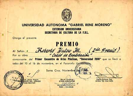 premio de UAGRM