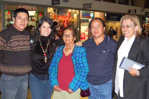 en el Aeropuerto saliendo a Bolivia